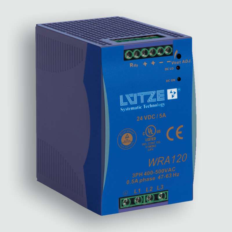 Lutze 5A, AC350 - 575V, DC 24V Power Supply