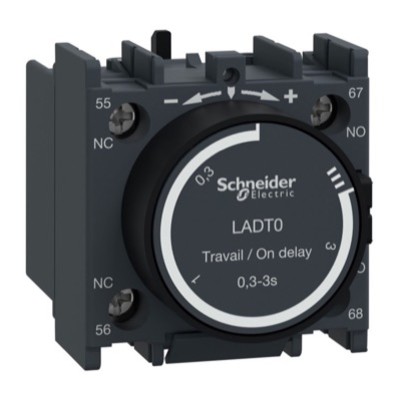 Schneider LADT0 Time Delay Aux Con Block