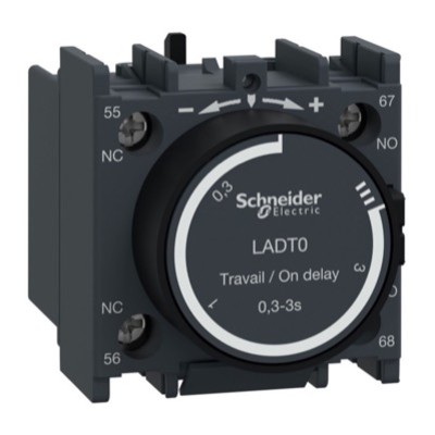 Schneider LADT0 Time Delay Aux Con Block