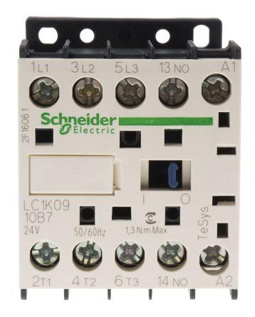 Schneider LC1K0910B7 Contactor 9A 24V