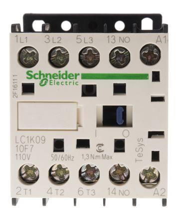 Schneider LC1K0910E7 Contactor 9A 48V