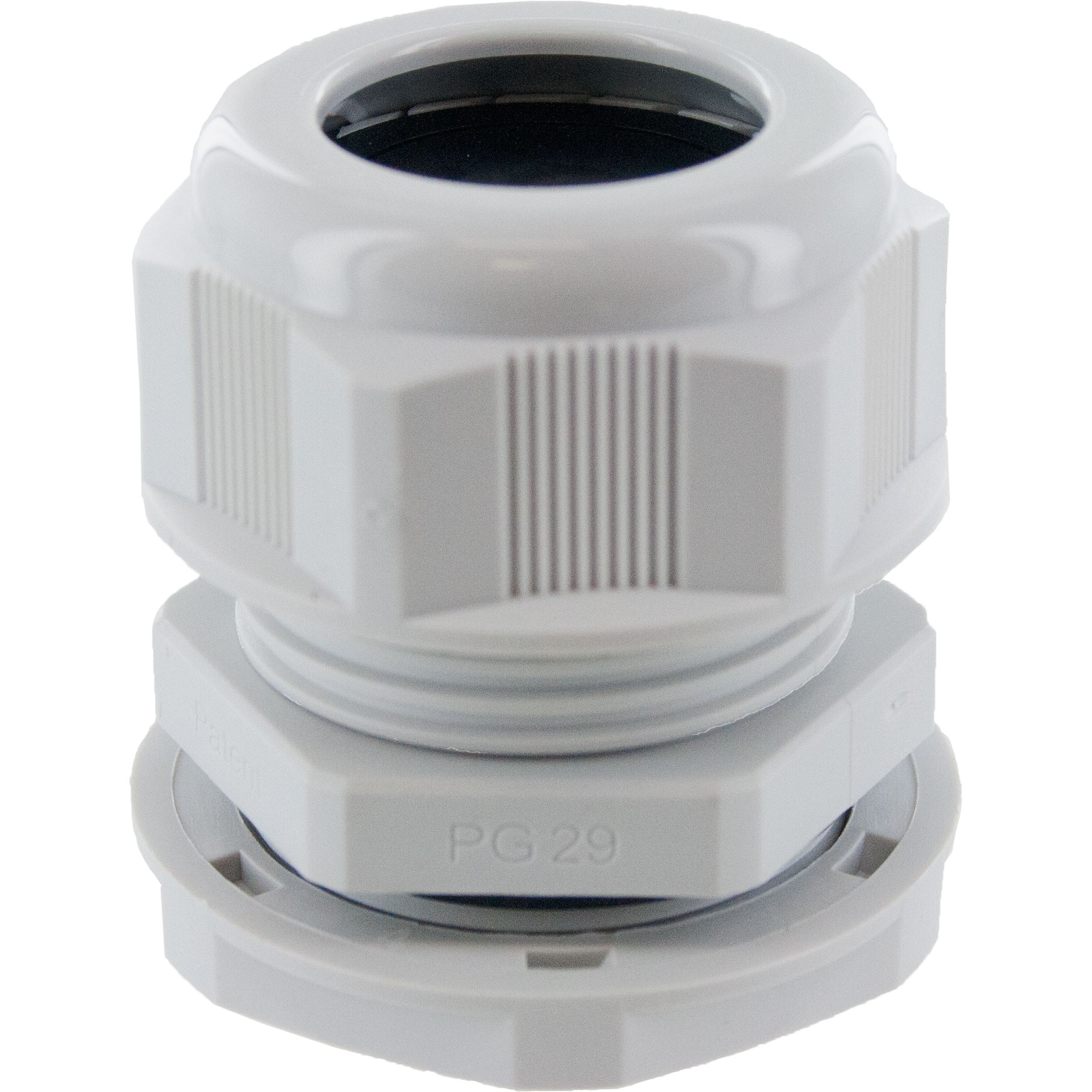 PG13.5 Nylon Cable Gland Grey